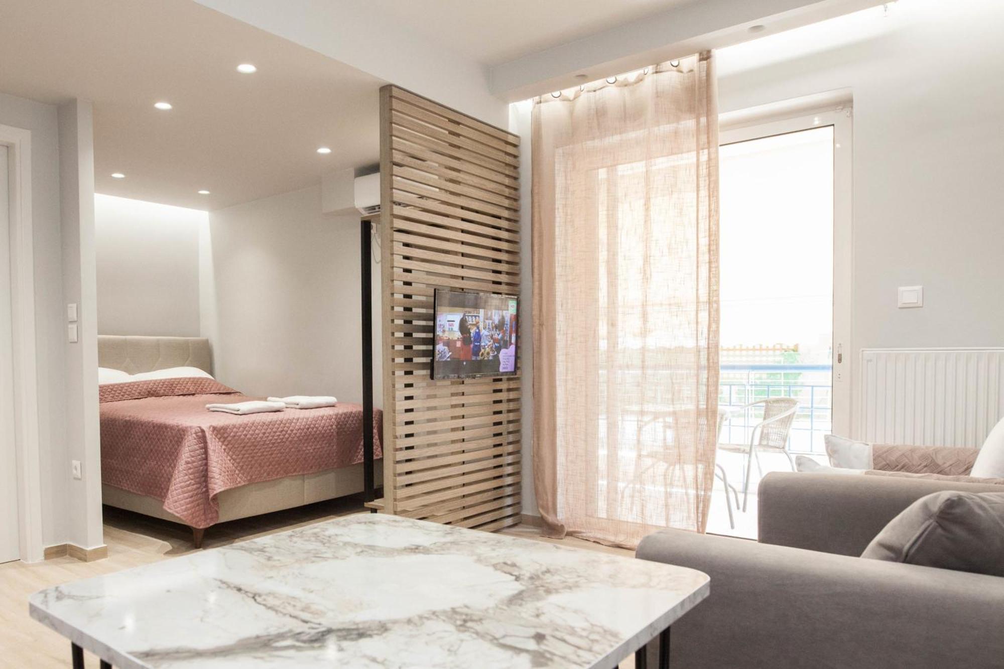 Petralona Gem Hotel-Style Studio With Balcony Athena Bagian luar foto